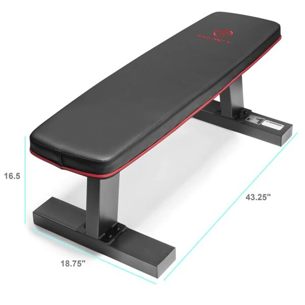 Marcy Deluxe Versatile Flat Bench 4 Marcy Deluxe Versatile Flat Bench - Image 2