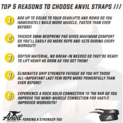 Anvil Fitness Lifting Straps -Fitness Equipment Shop 6be93f7a96fed60c477d30ae1de032fd 5d0a757917f76 600x600 1