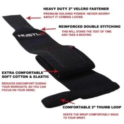 Hustle Athletics Wrist Wraps 16 Hustle Athletics Wrist Wraps -Fitness Equipment Shop 8a20a8621978632d76c43dfd28b67767 5d0a757ea2efd 600x600 1