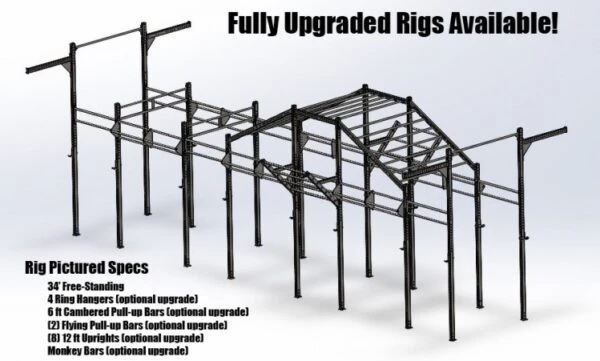 REP Castle Racking Pull-up Rig