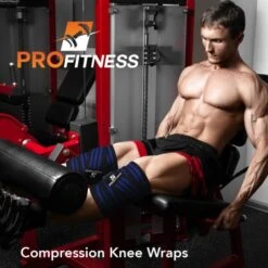 ProFitness Knee Wraps 10 ProFitness Knee Wraps -Fitness Equipment Shop a424ed4bd3a7d6aea720b86d4a360f75 5d0a752632abc 600x600 1