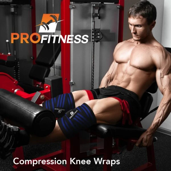 ProFitness Knee Wraps 5 ProFitness Knee Wraps - Image 3