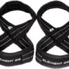 Element 26 Padded Figure 8 Weightlifting Straps -Fitness Equipment Shop element 26 figure 8 lifting strap