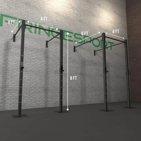 Fringe Sport 3"x3" Wall Mount Garage Gym Rig 4 Fringe Sport 3"x3" Wall Mount Garage Gym Rig - Image 2